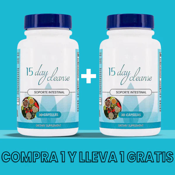 Detox - Limpieza de 15 Días (Compra 1 Lleva 1 gratis)